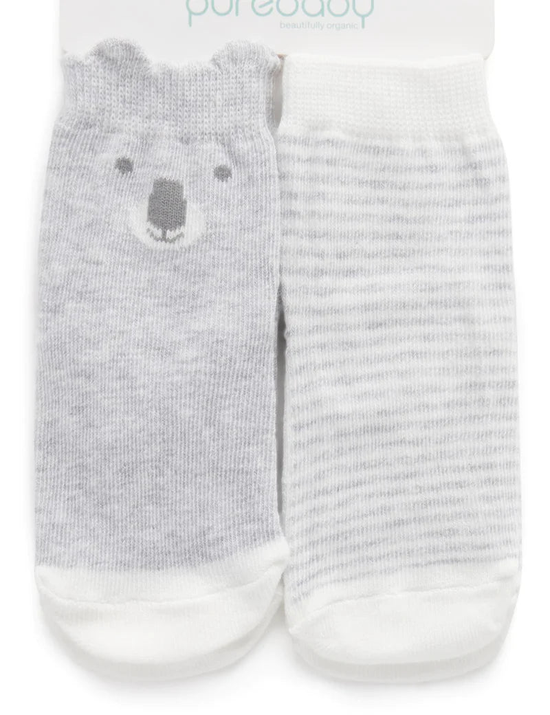 Grey Koala Socks 2 Pack