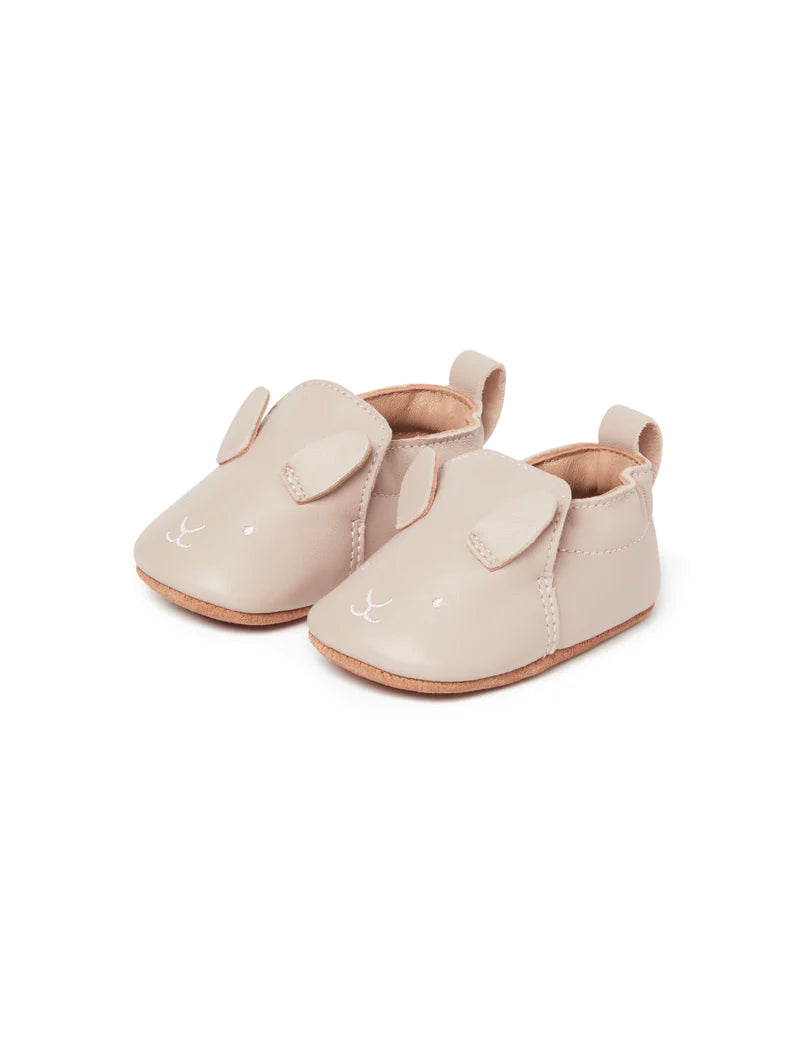 Leather Pull On Slippers