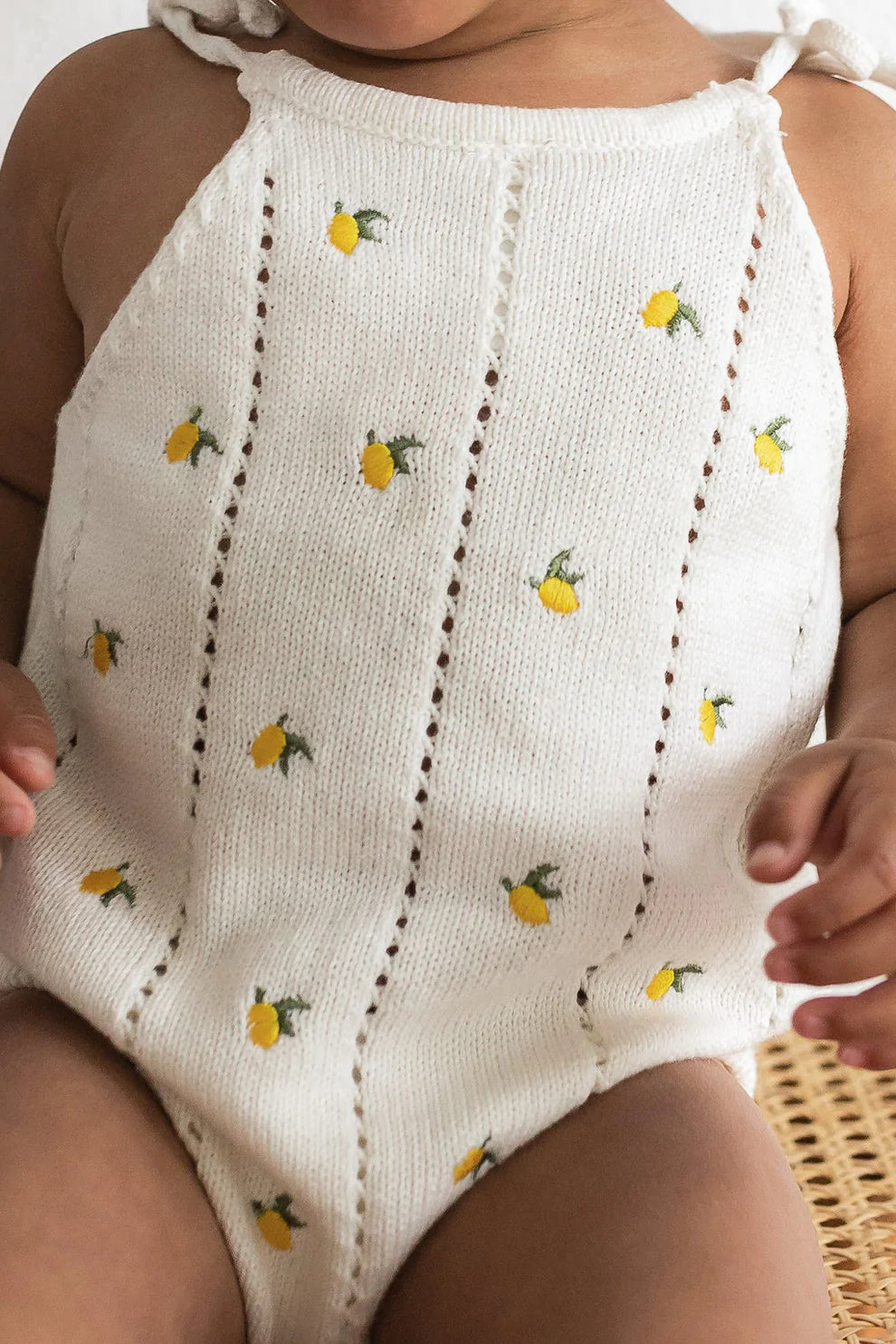 Heirloom Onesie - Lemons