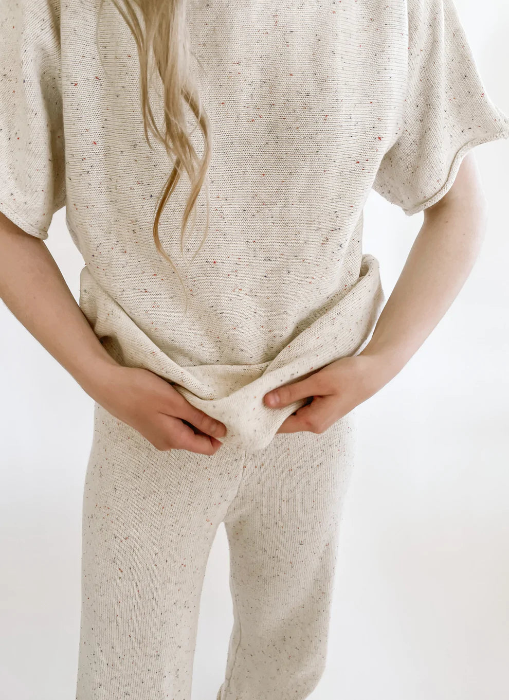 Women's Oversized Sprinkle Knit Tee