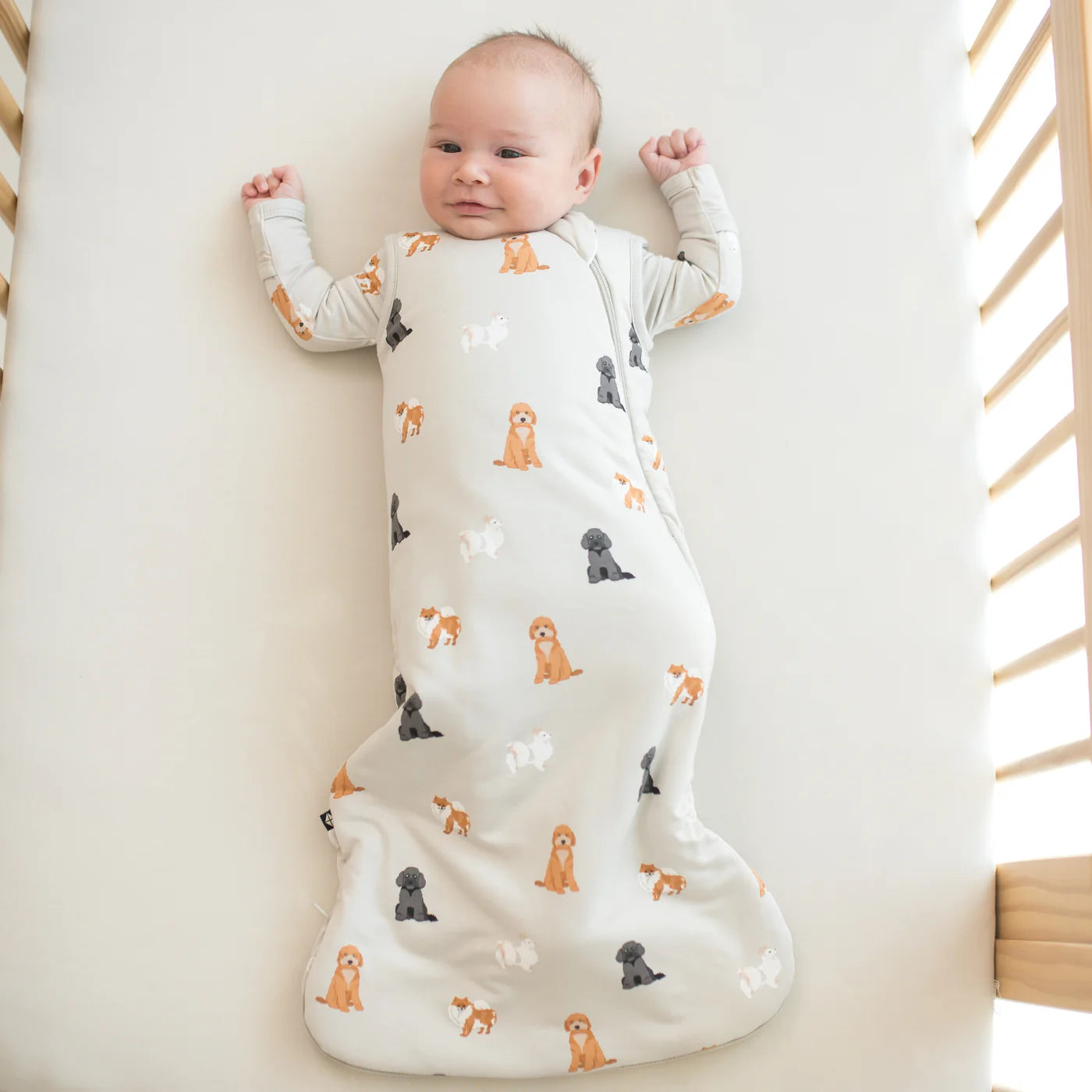 Sleep Bag in Fluffy Dog 1.0 Tog