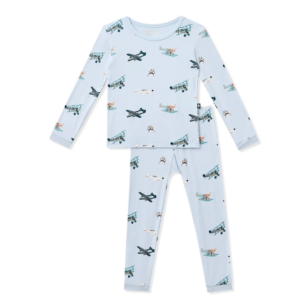 Long Sleeve PJs in Take Off