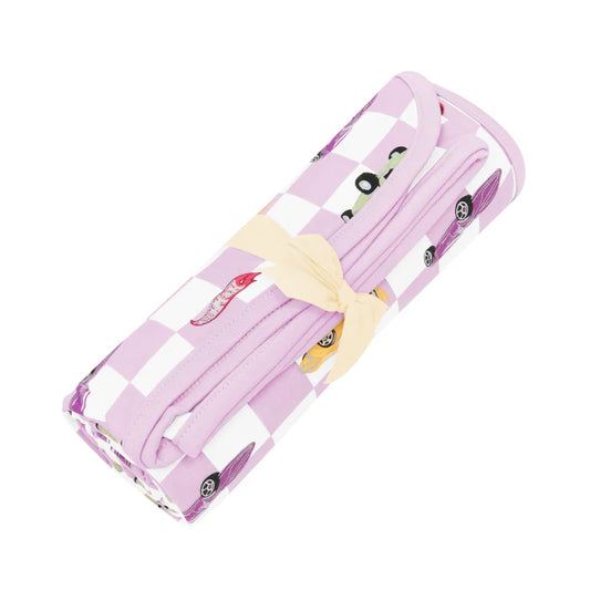 Swaddle Blanket in Sparkles and Speed