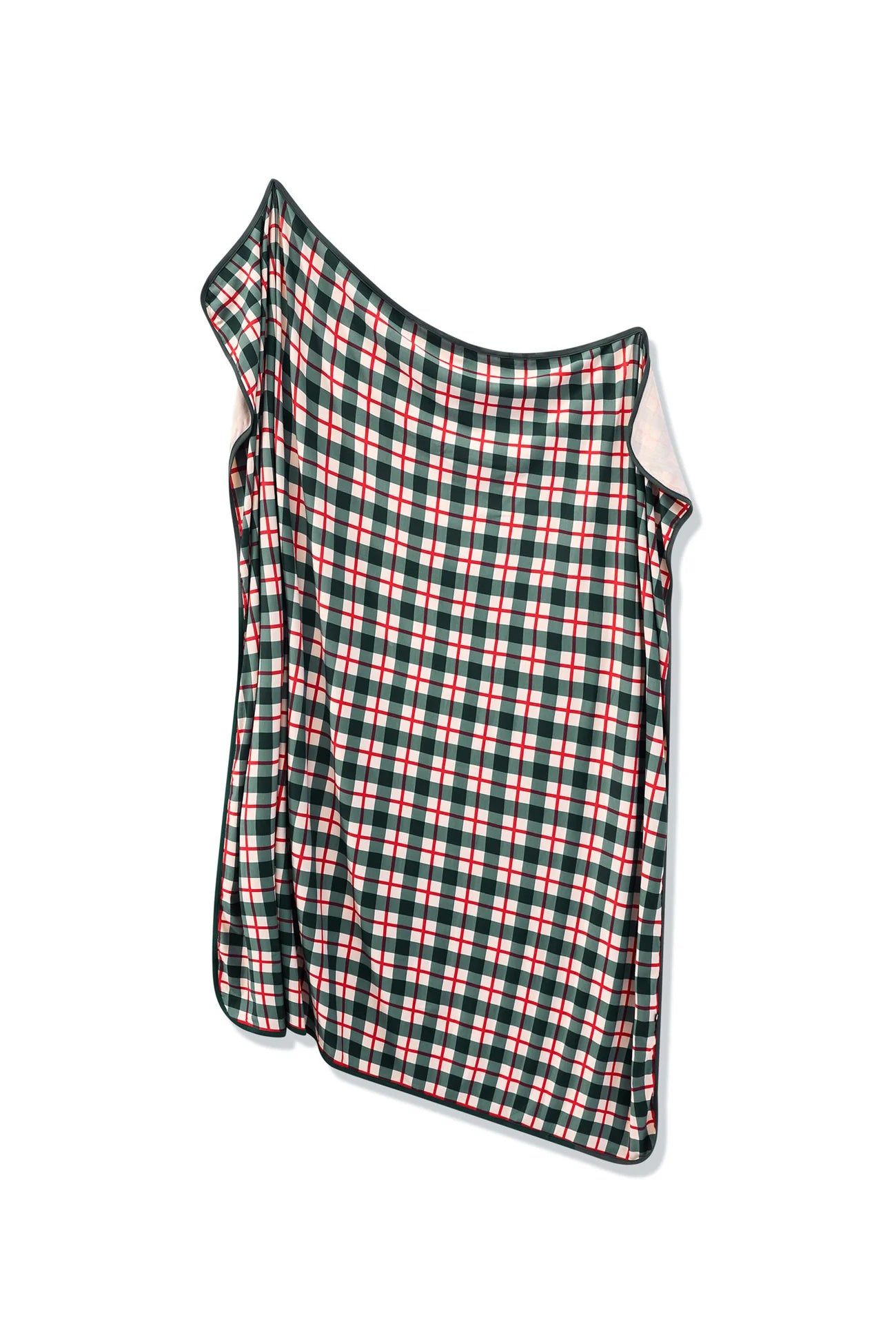 Swaddle Blanket in Holiday Plaid