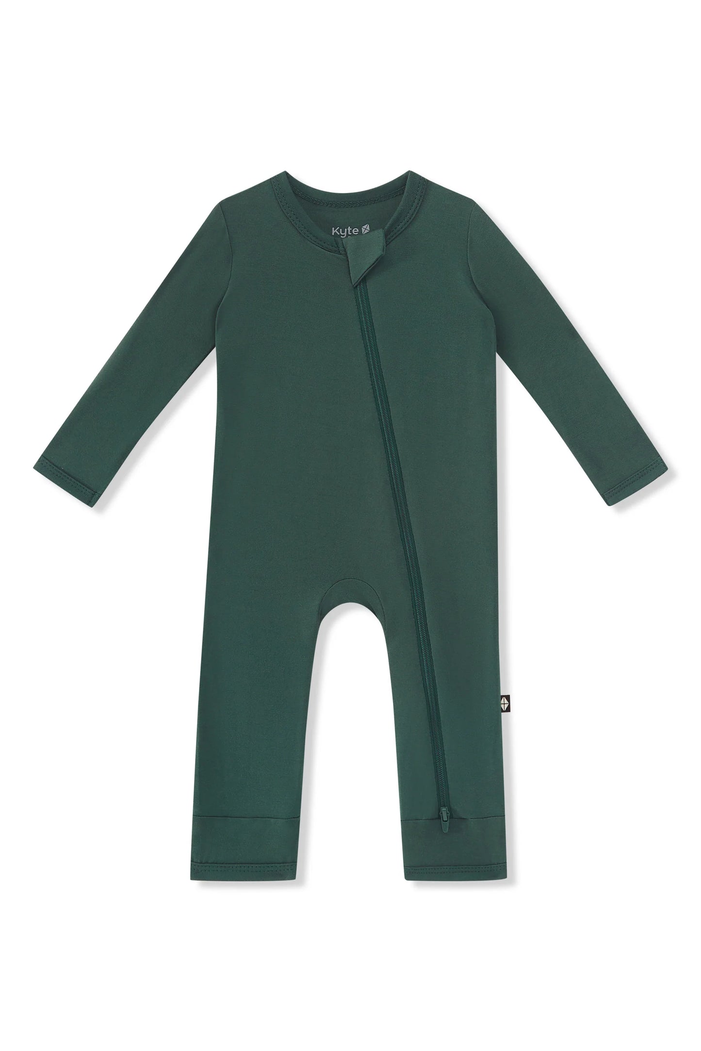 Zippered Romper in Cypress