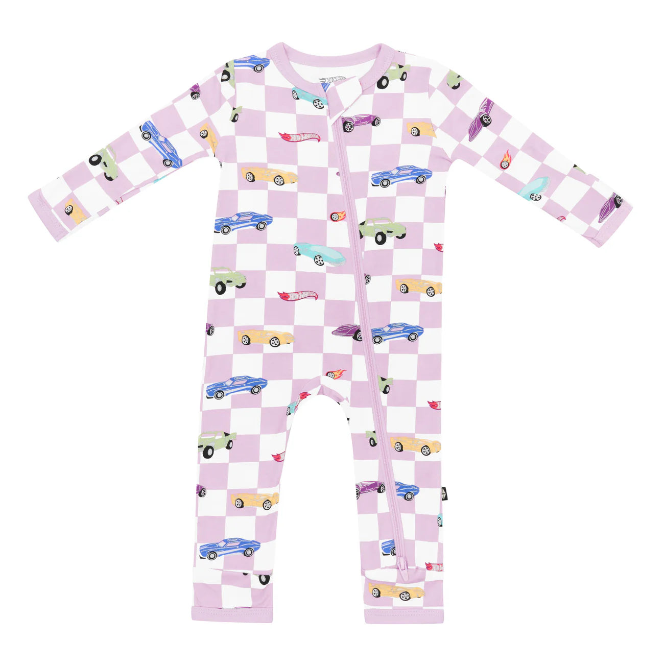 Zippered Romper in Sparkles and Speed