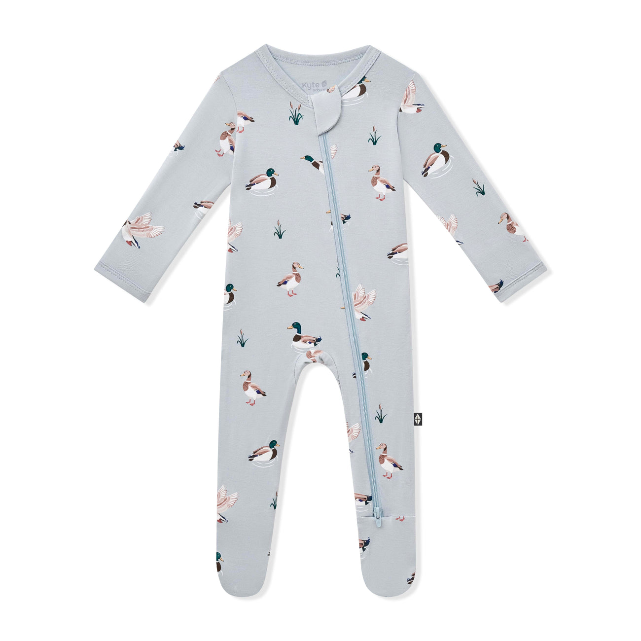 Zippered Footie in Mallard