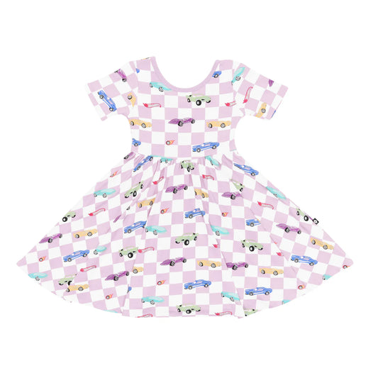 Twirl Dress in Sparkles and Speed