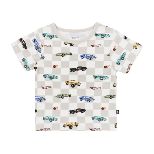 Toddler Basic Tee in Fast and Fierce