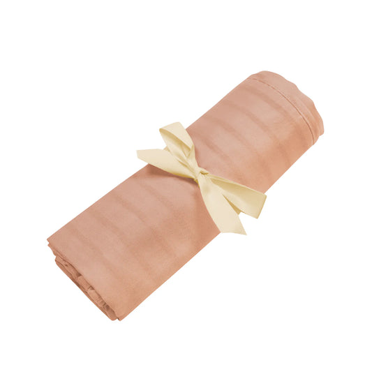 Bamboo Muslin Swaddle Blanket in Fawn