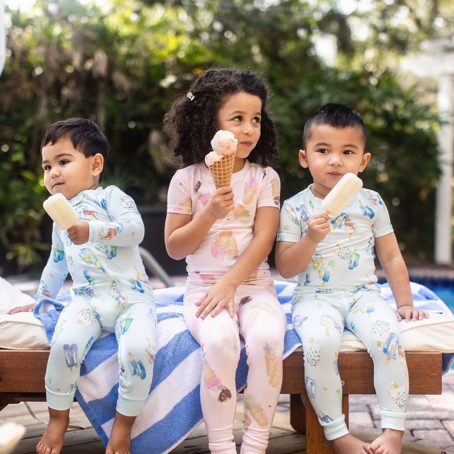 Ice Cream Cone Honeysoft PJ Set