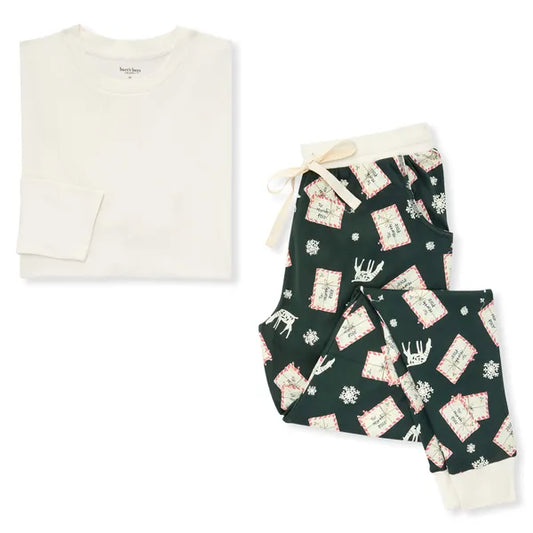 Women's Letters to Santa PJ Set
