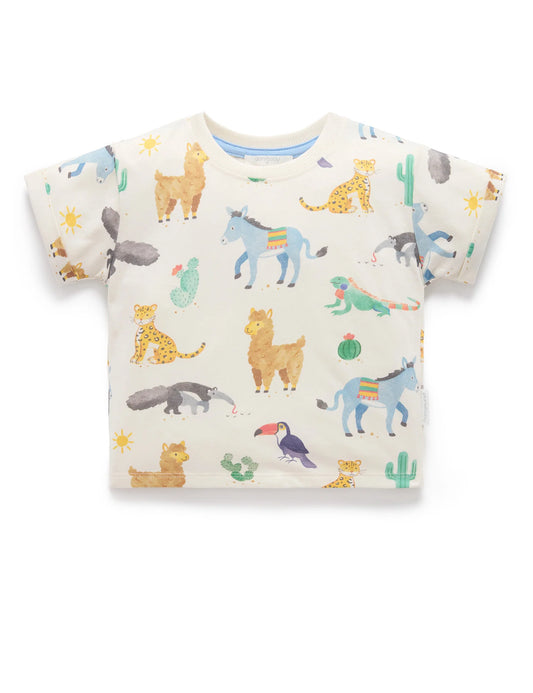 Animal Fiesta Relaxed Tee