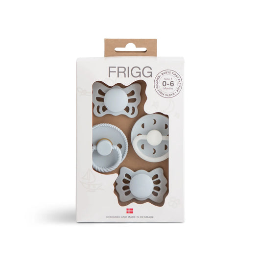 FRIGG Baby's First Pacifier - Moonlight Sailing | 4-Pack