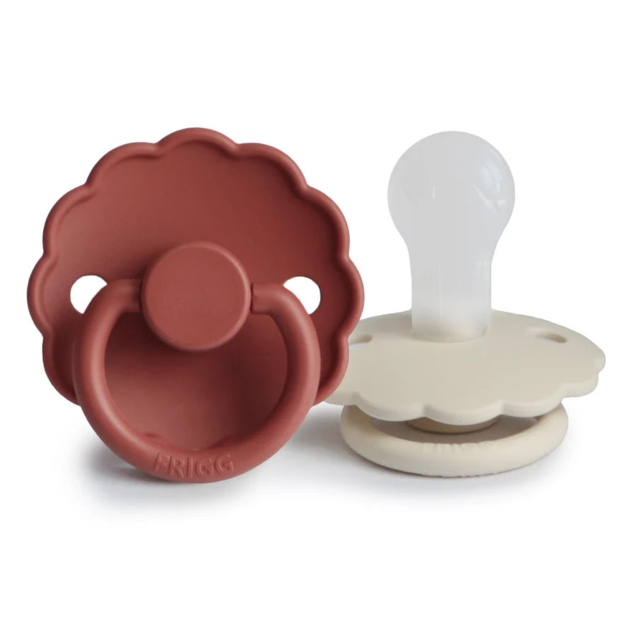 FRIGG Daisy SIlicone Pacifier 2-Pack