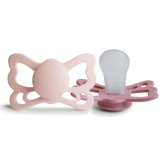 Butterfly Silicone Pacifier 2PK