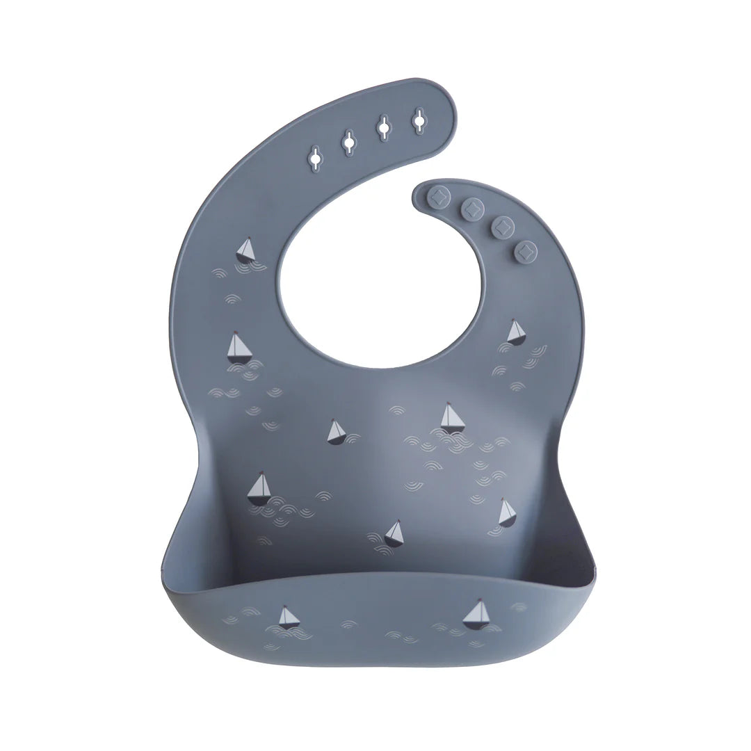 Silicone Baby Bib - Mushie