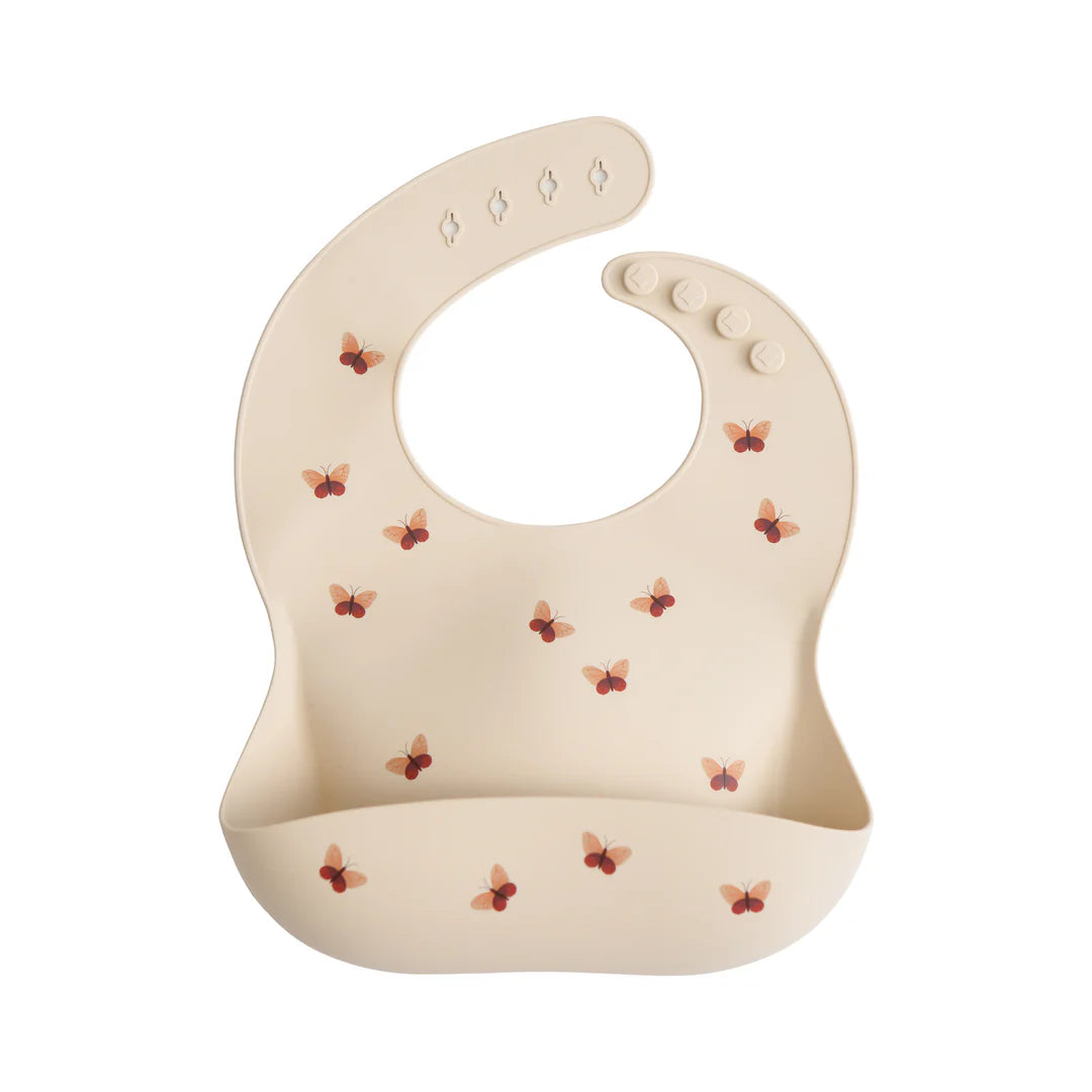 Silicone Baby Bib - Mushie