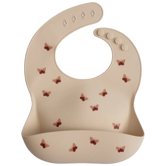 Silicone Baby Bib | Butterflies