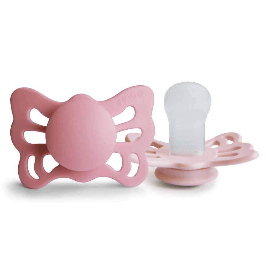 Butterfly Silicone Pacifier 2PK