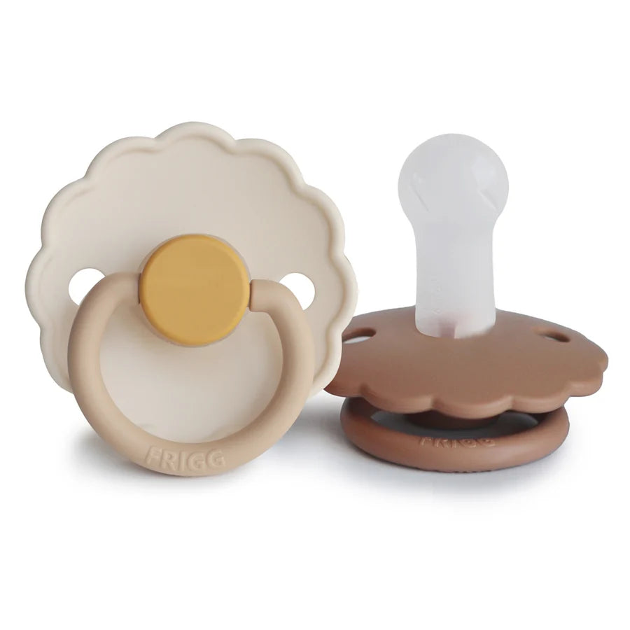 FRIGG Daisy SIlicone Pacifier 2-Pack
