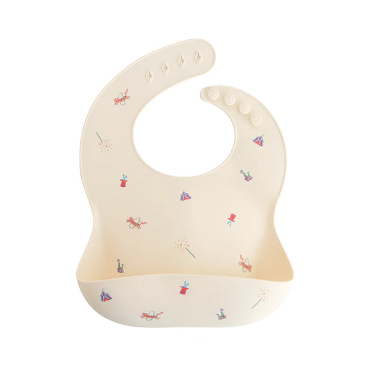 Silicone Baby Bib | Circus
