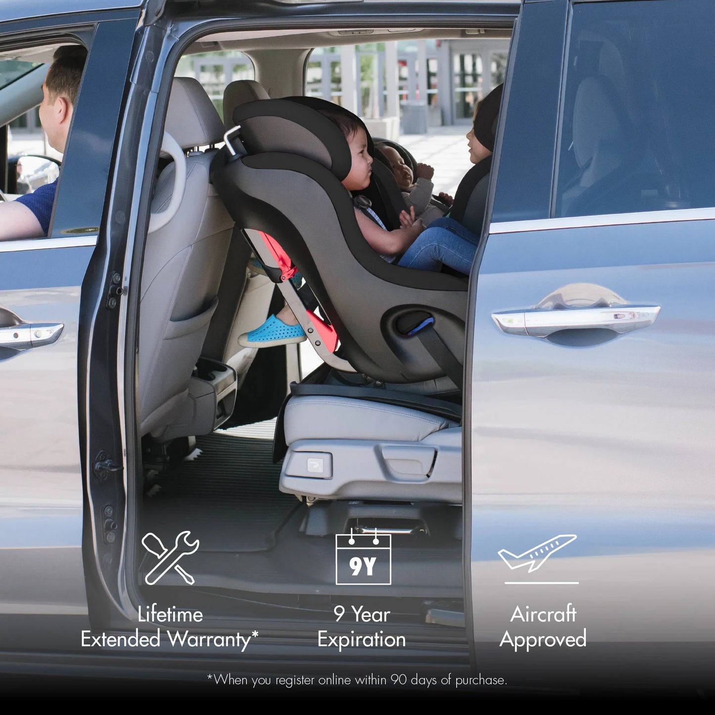 Fllo Convertible Car Seat | Clek