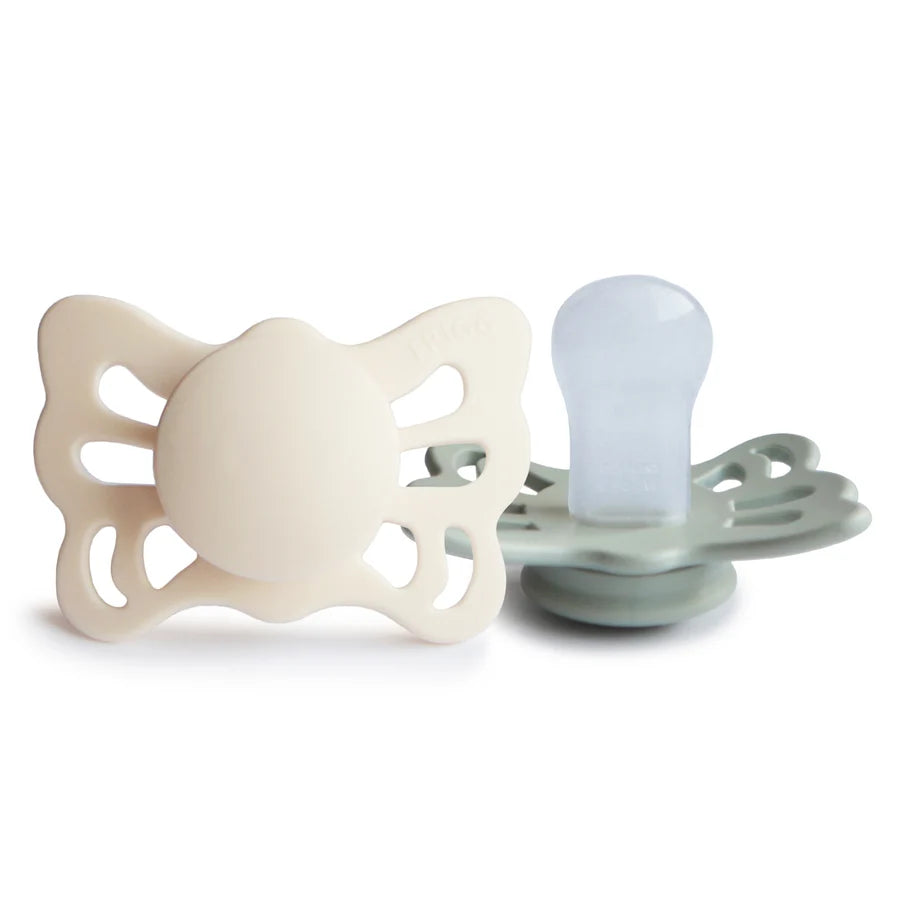 Butterfly Silicone Pacifier 2PK