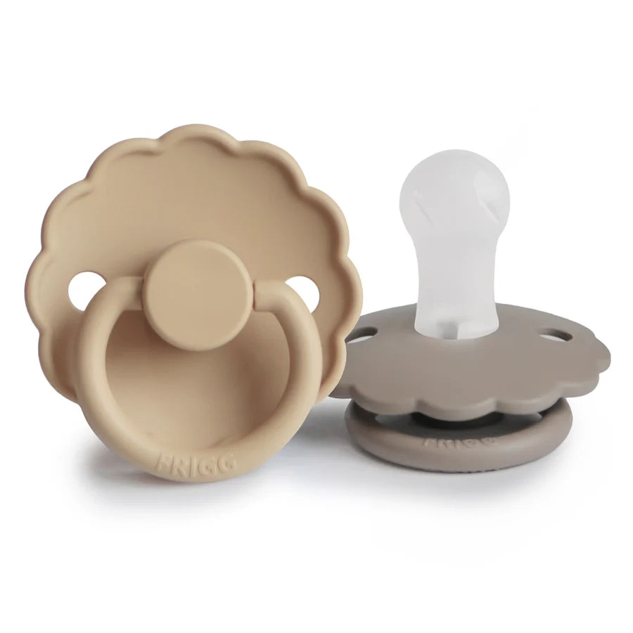FRIGG Daisy SIlicone Pacifier 2-Pack
