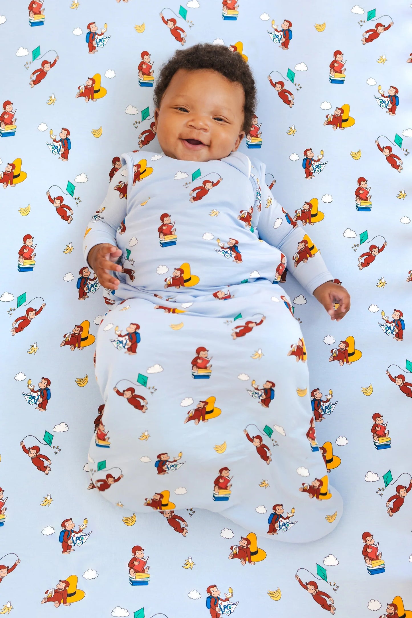 Sleep Bag in Curious George 1.0 tog