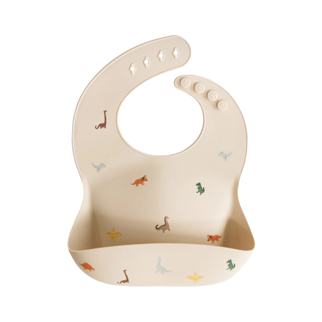 Silicone Baby Bib - Mushie