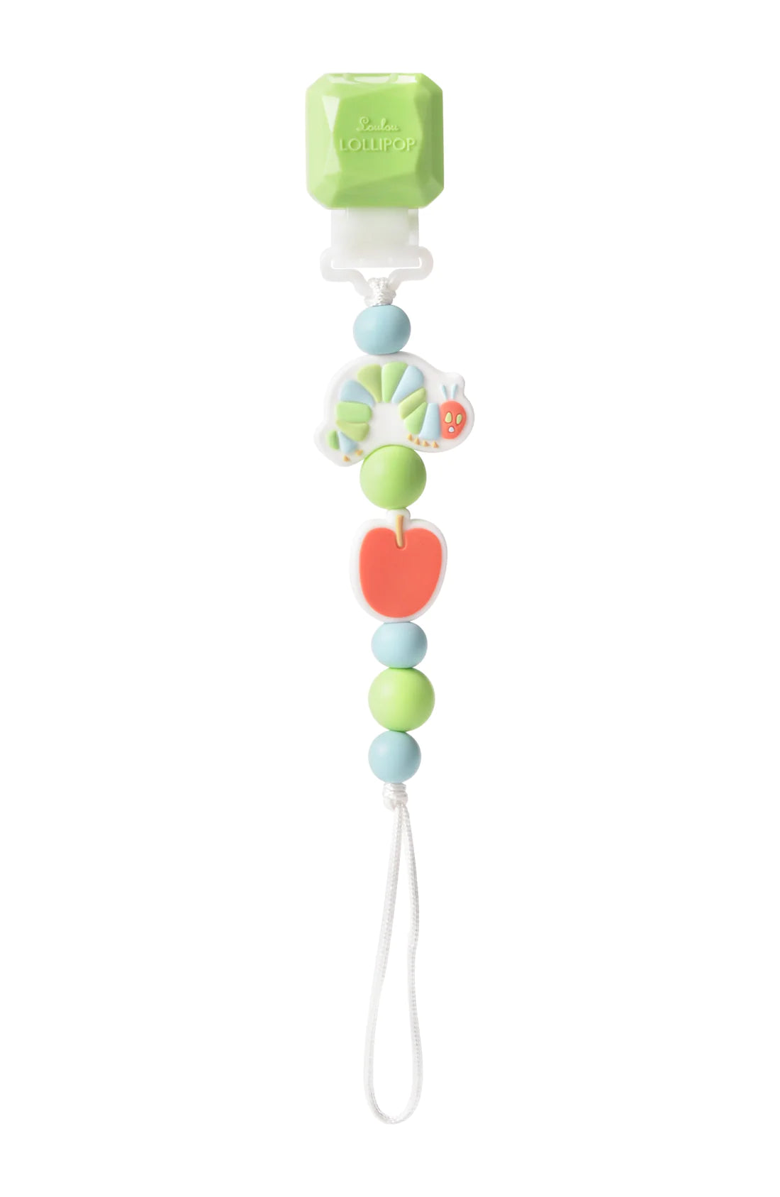 Eric Carle - Hungry Caterpillar Pacifier Clip