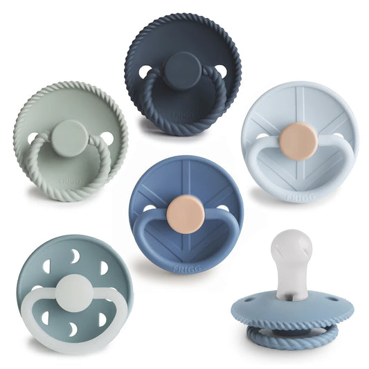 FRIGG Silcione Pacifier 6-Pack