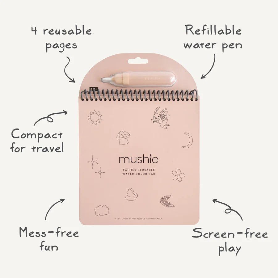Fairies Reusable Water Colour Pad