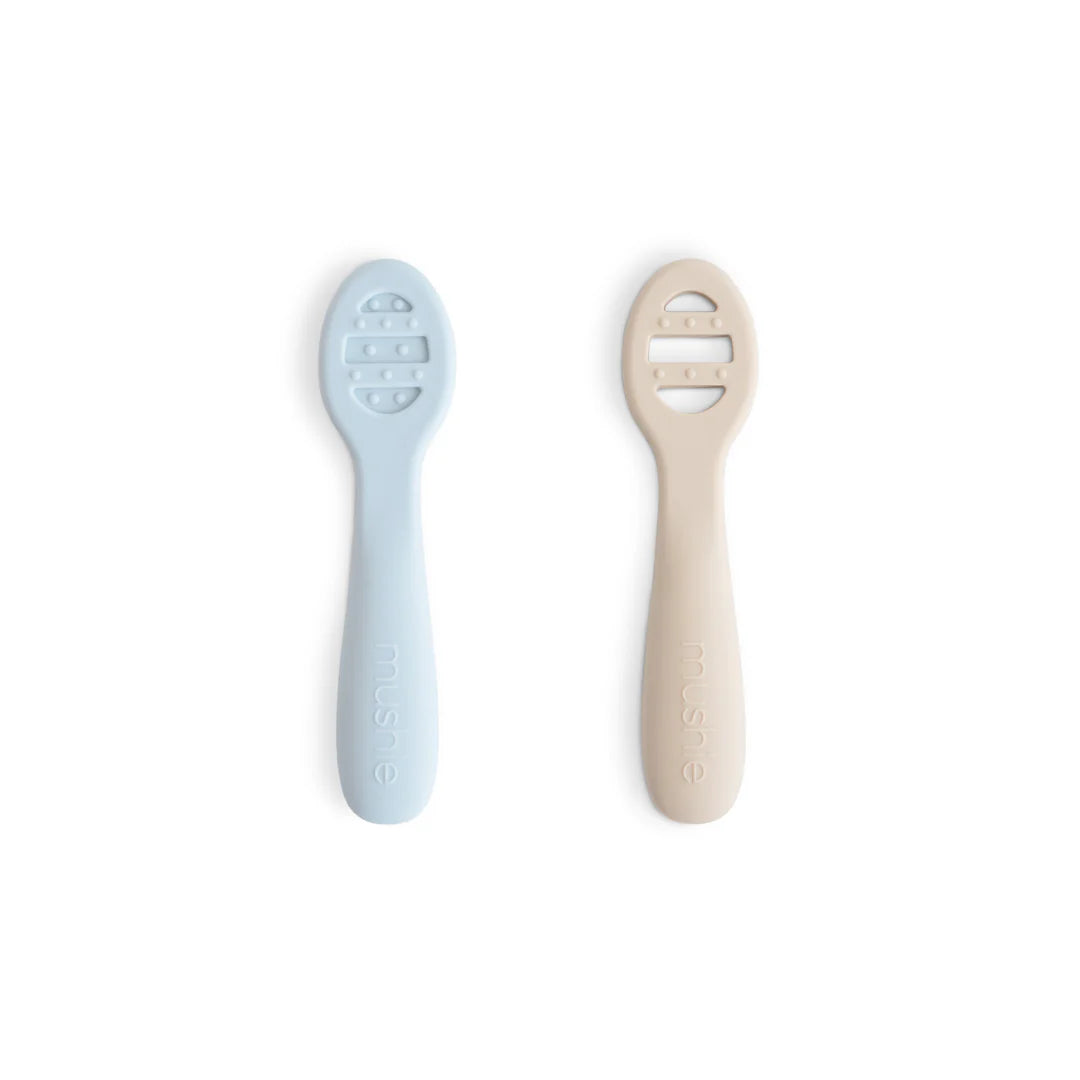 Silicone Toddler Starter Spoons - 2-Pack