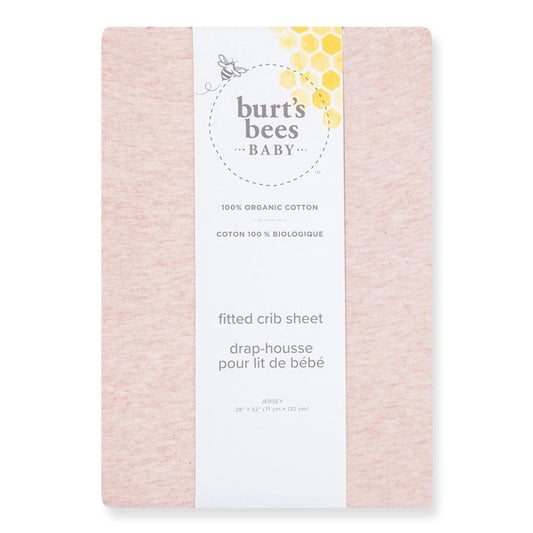 Solid Organic Cotton BEESNUG® Fitted Crib Sheet