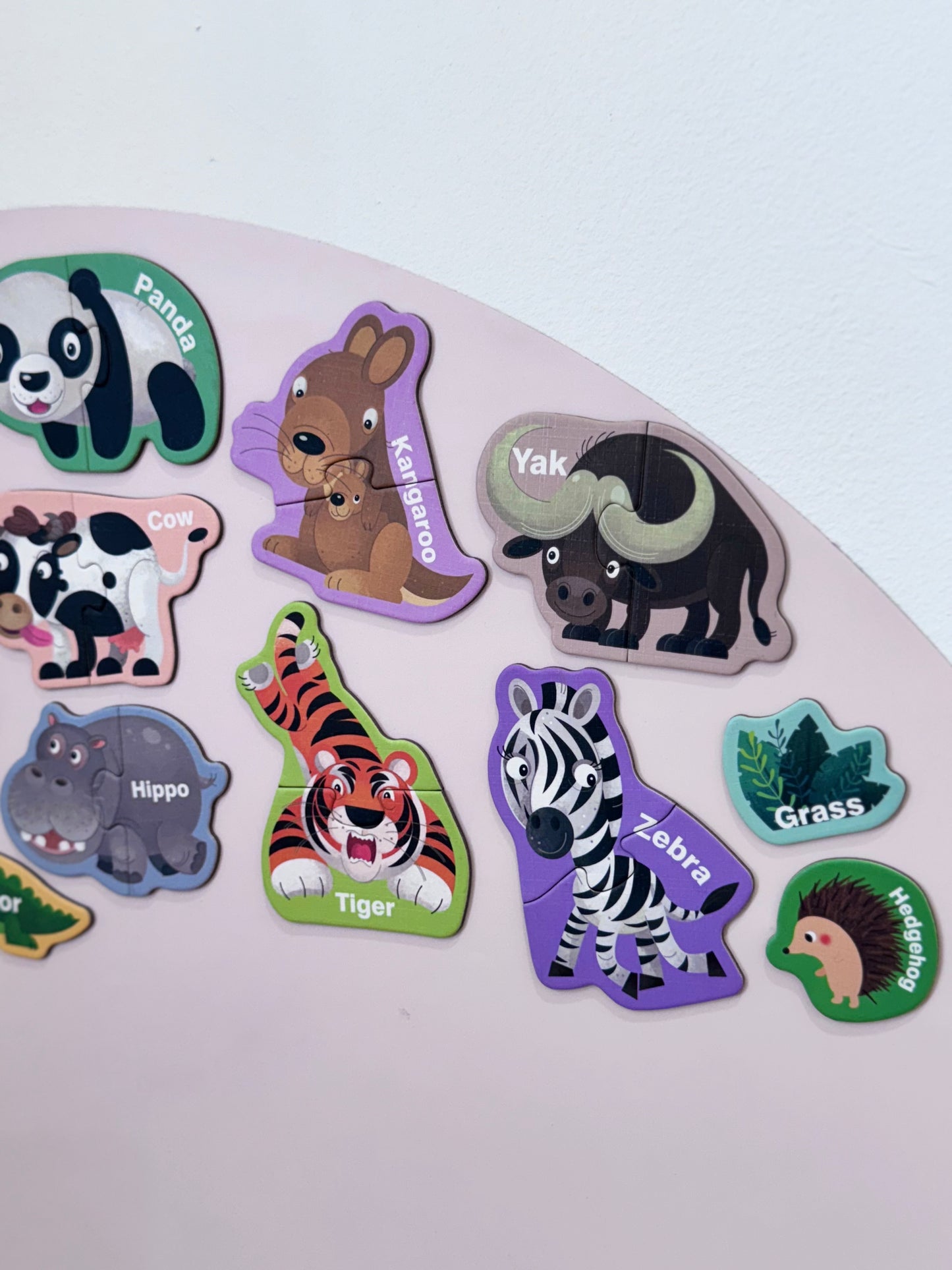 Animal Puzzle Magnets