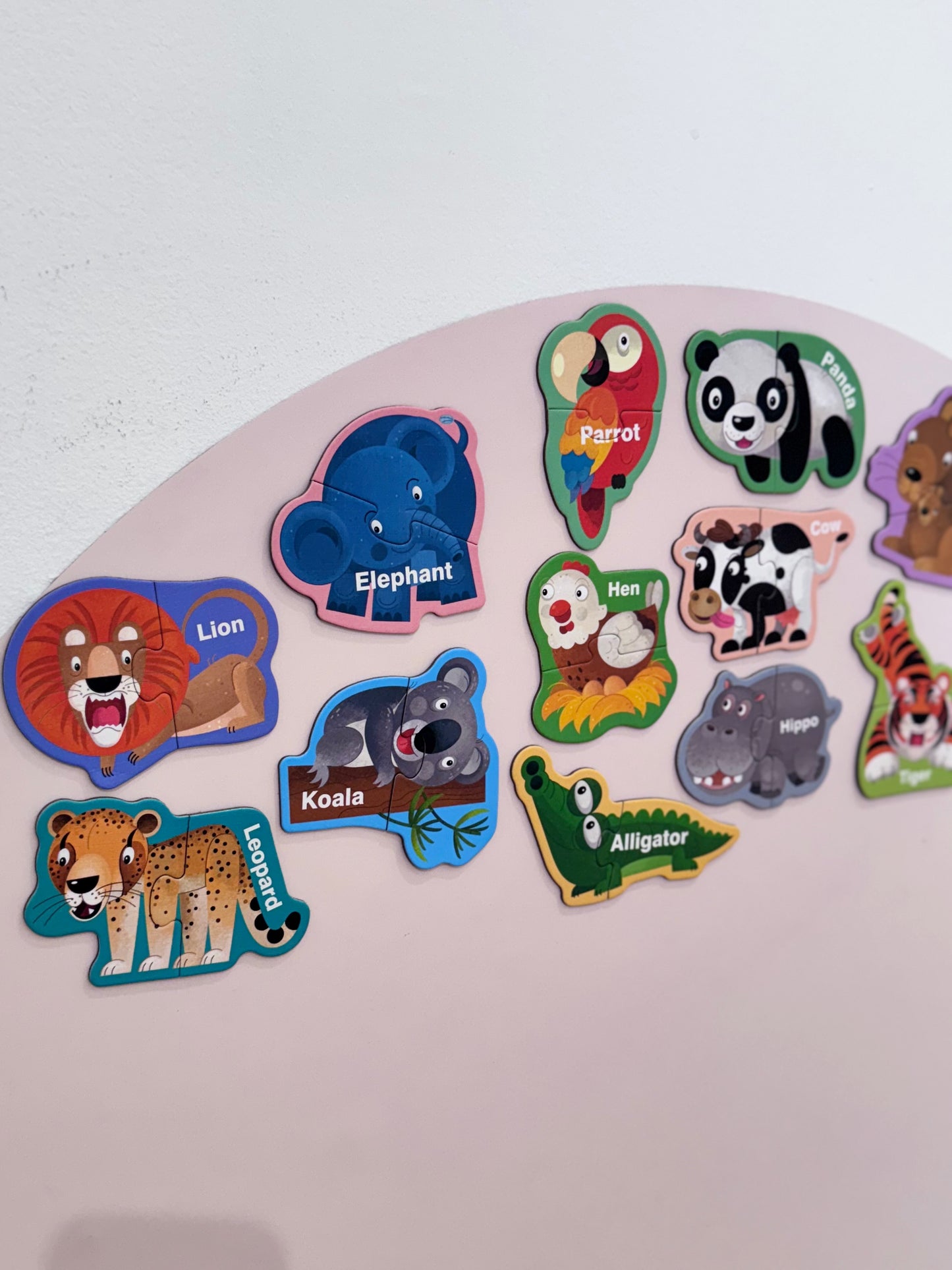 Animal Puzzle Magnets