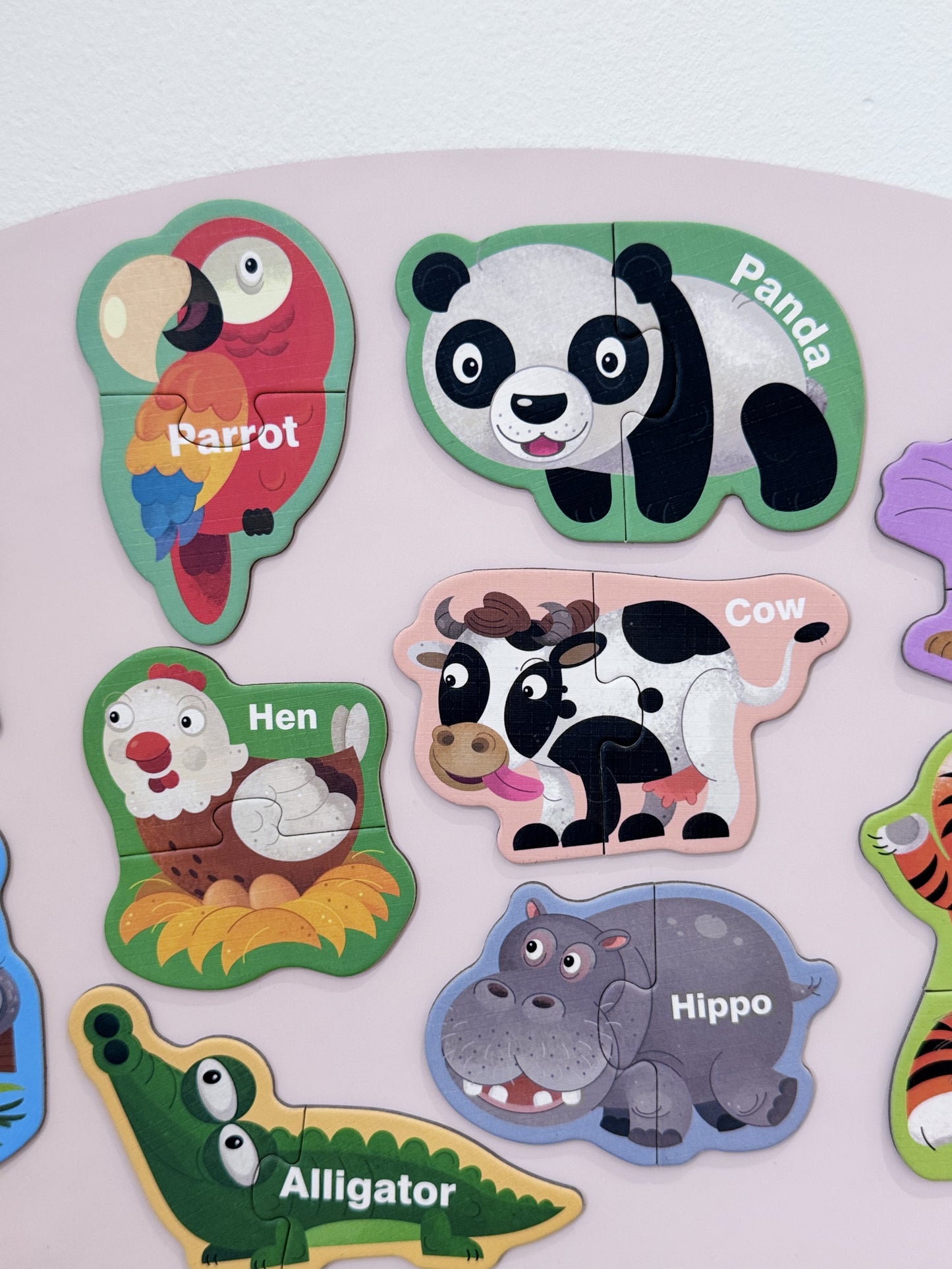 Animal Puzzle Magnets