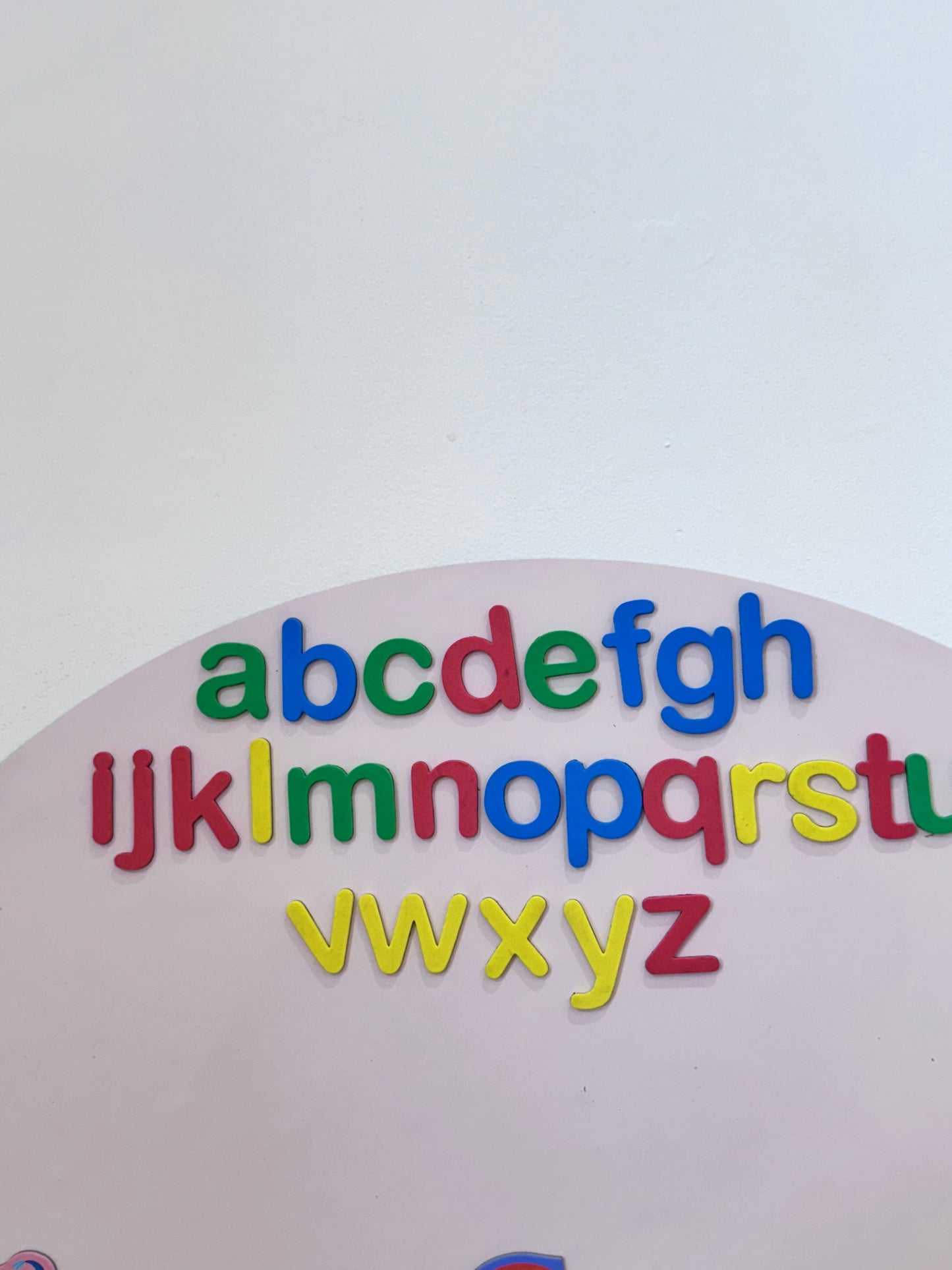 Simple ABC Foam Magnets