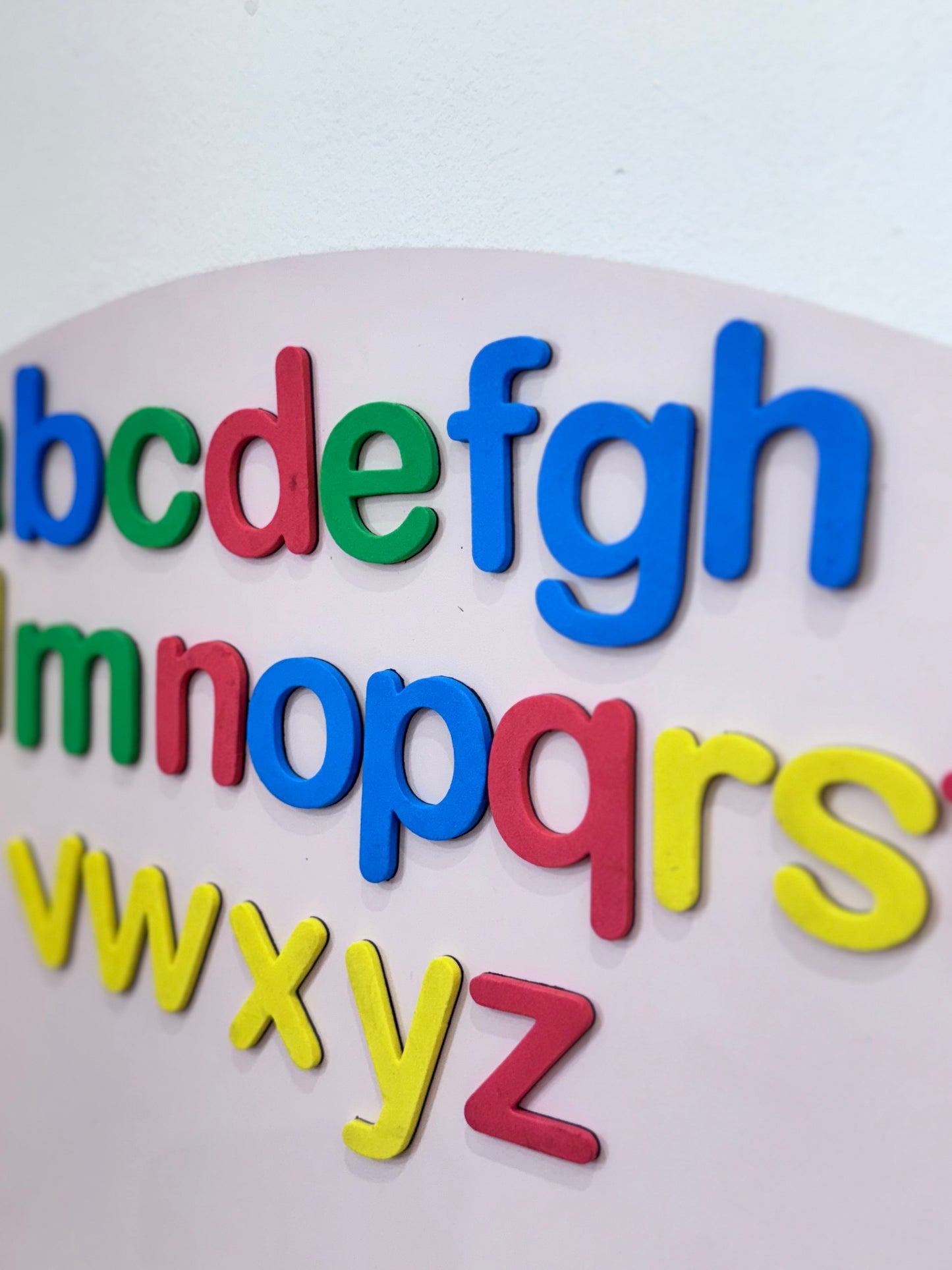 Simple ABC Foam Magnets