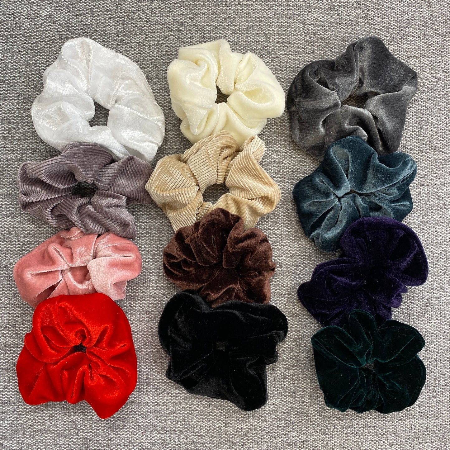 Velvet Scrunchies