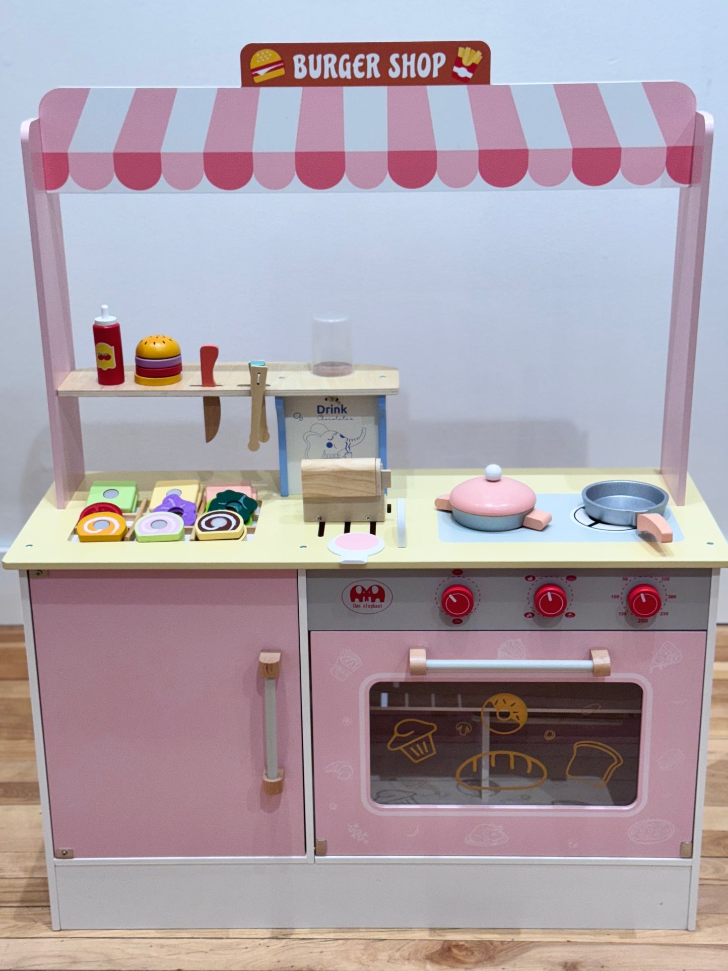 Hamburger Shop Play Set (36 months+)