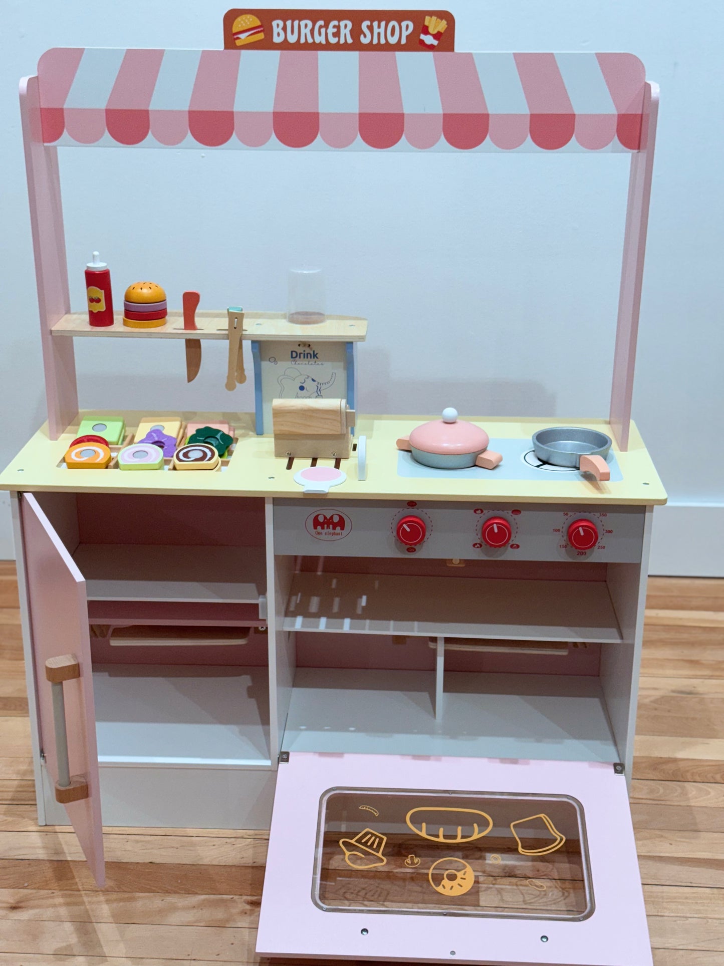 Hamburger Shop Play Set (36 months+)