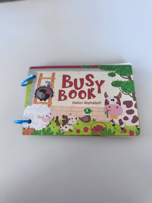 Learning The Alphabet, Animals & more! - Busy Book