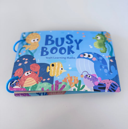Learning Math Busy Book - Under the Sea