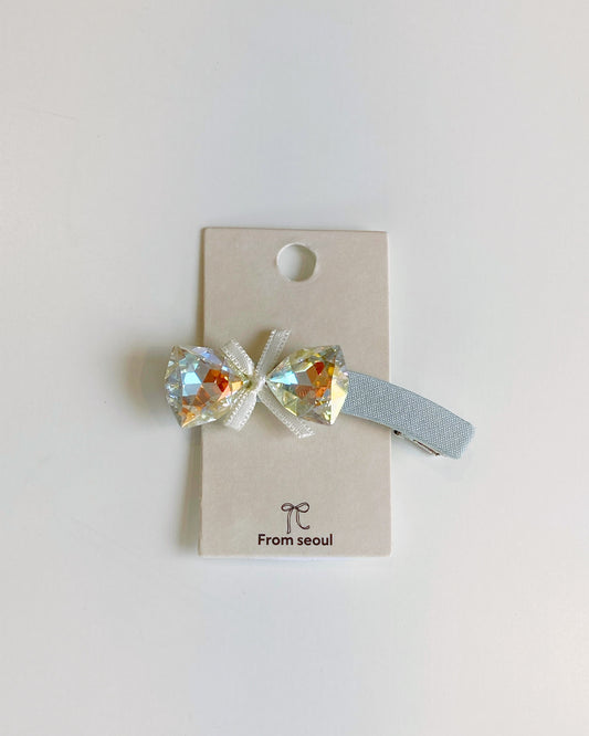 Sparkly Bow Hair Clip