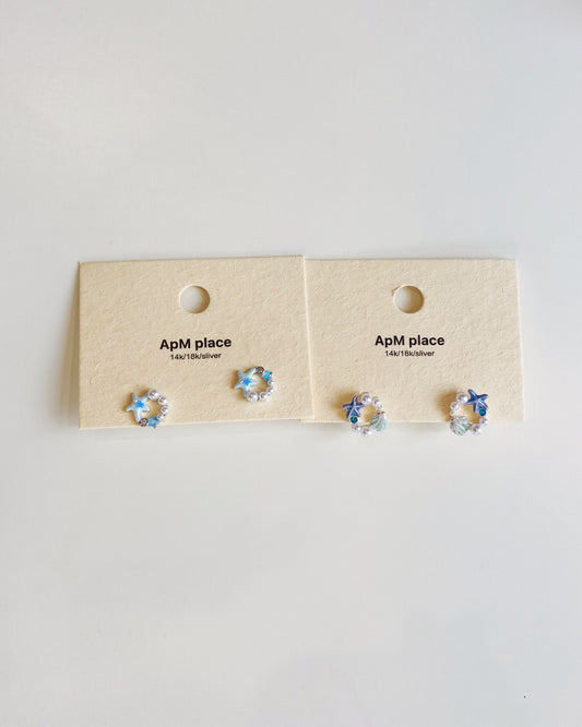 Under the Sea earrings