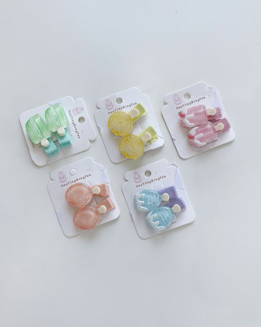 Popsicle Hair Clips for Babies & Kids – Bright & Fun!