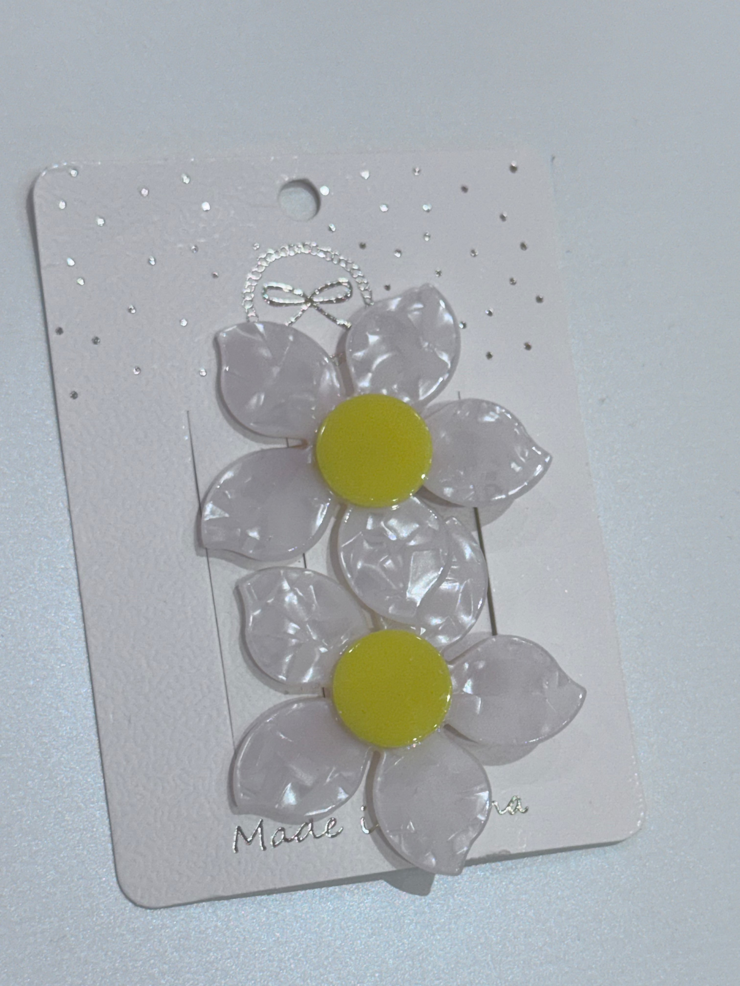 Daisy Hair Clips - 2 Pack